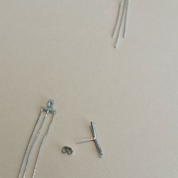 Tassel drop earrings M1041 - Picture 5 of 5